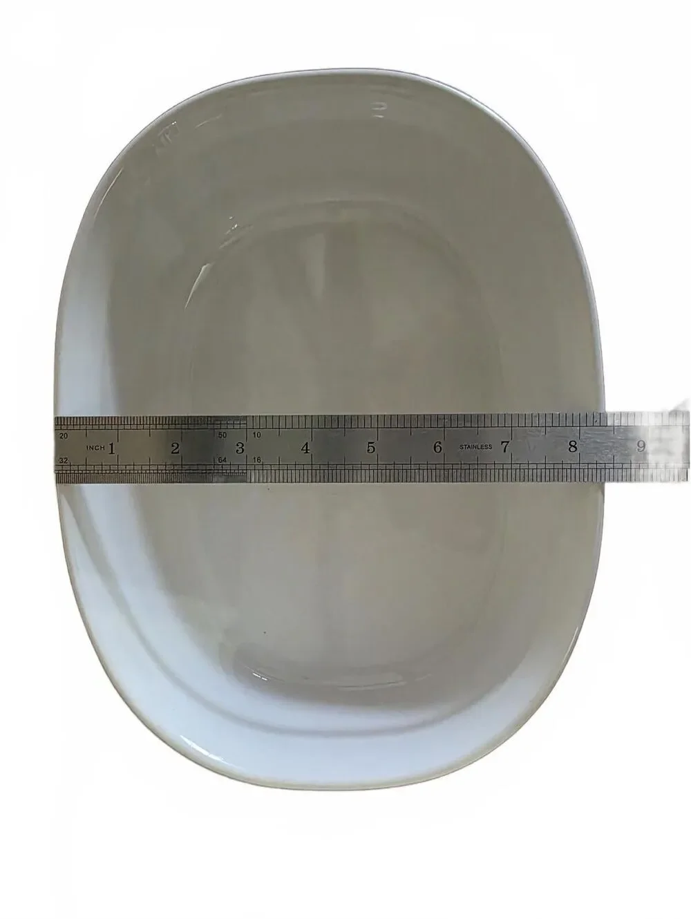 Vintage Corning Ware French White F-2-B Oval Casserole Dish